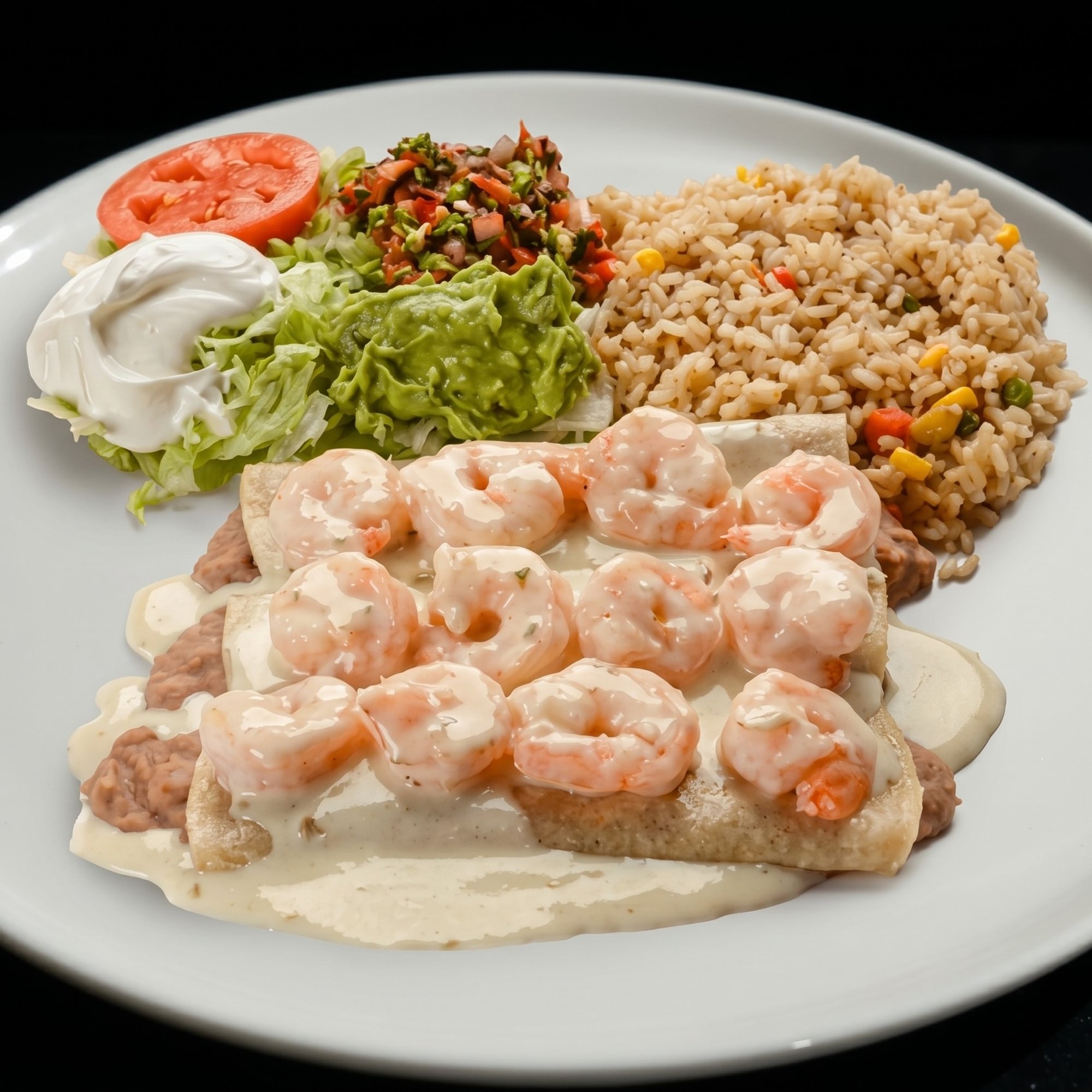 145. Shrimp Enchiladas