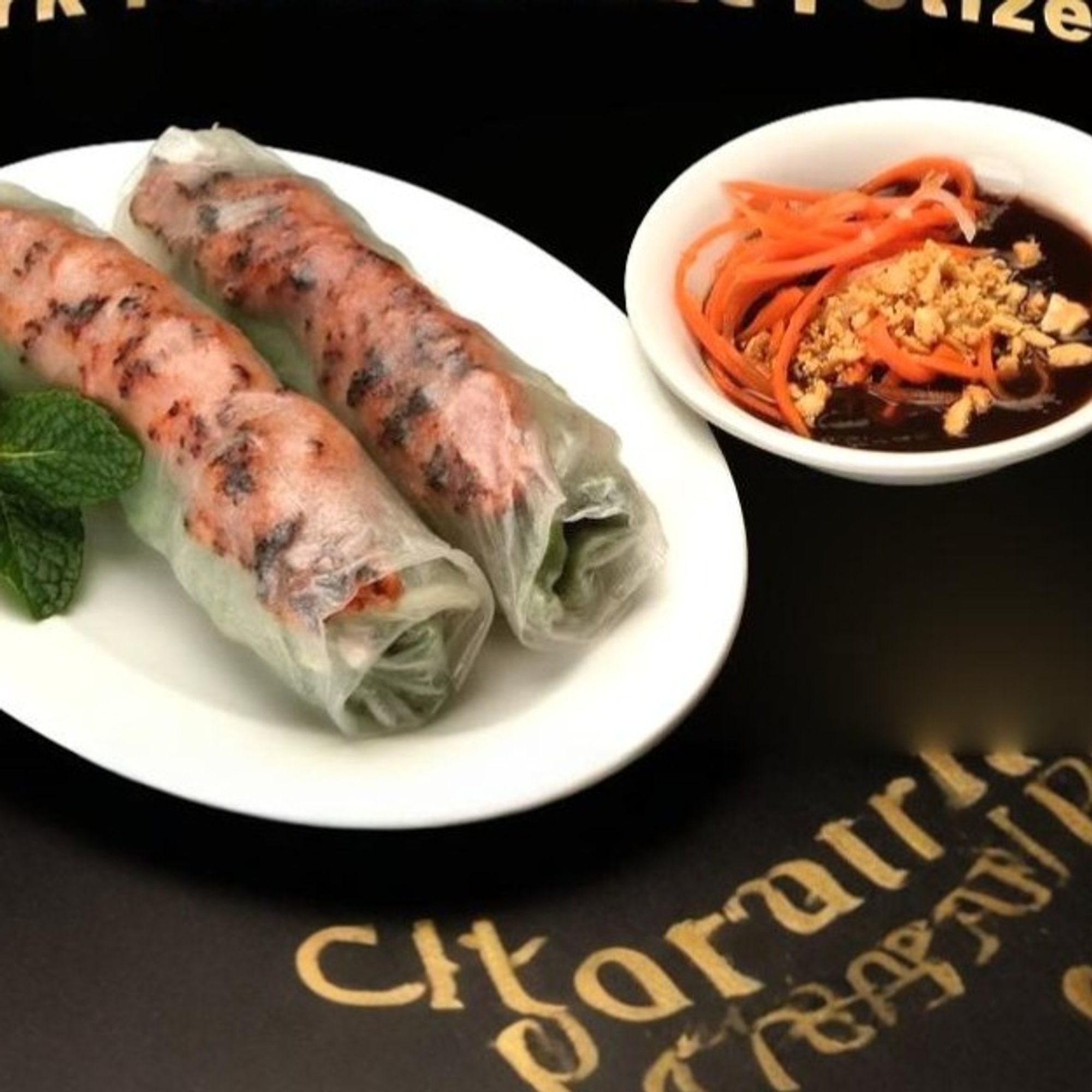 Charbroiled Pork Patty Rolls
