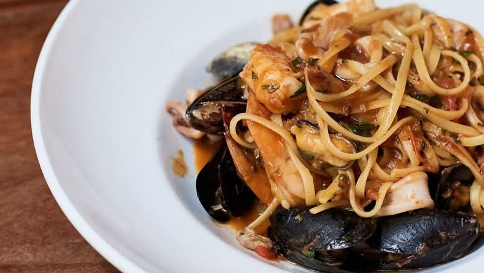 Mussels Scampi Italian Specialties