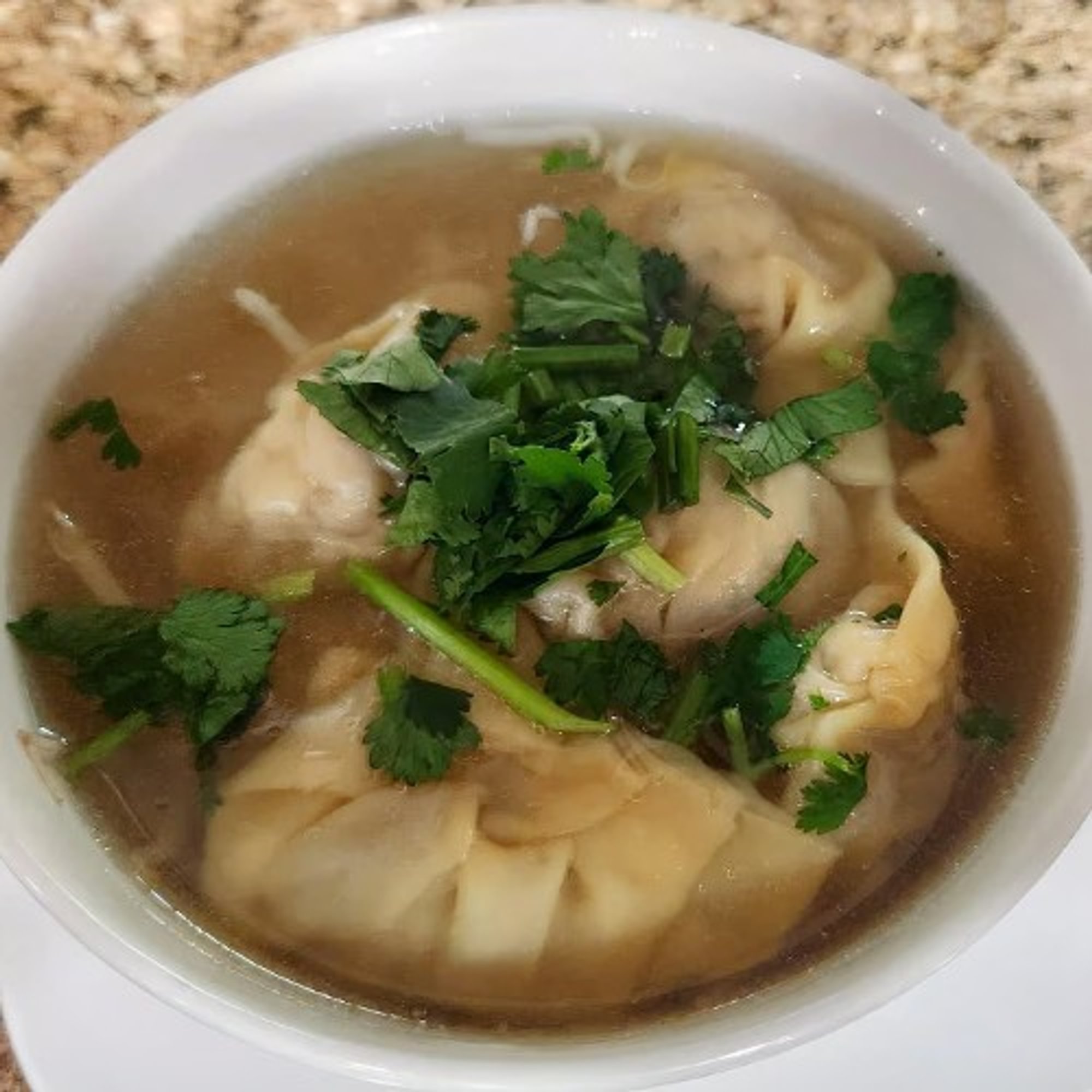 Thai Wonton Soup