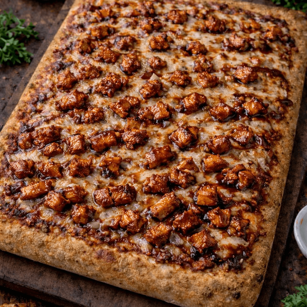 Sicilian BBQ Chicken Pizza