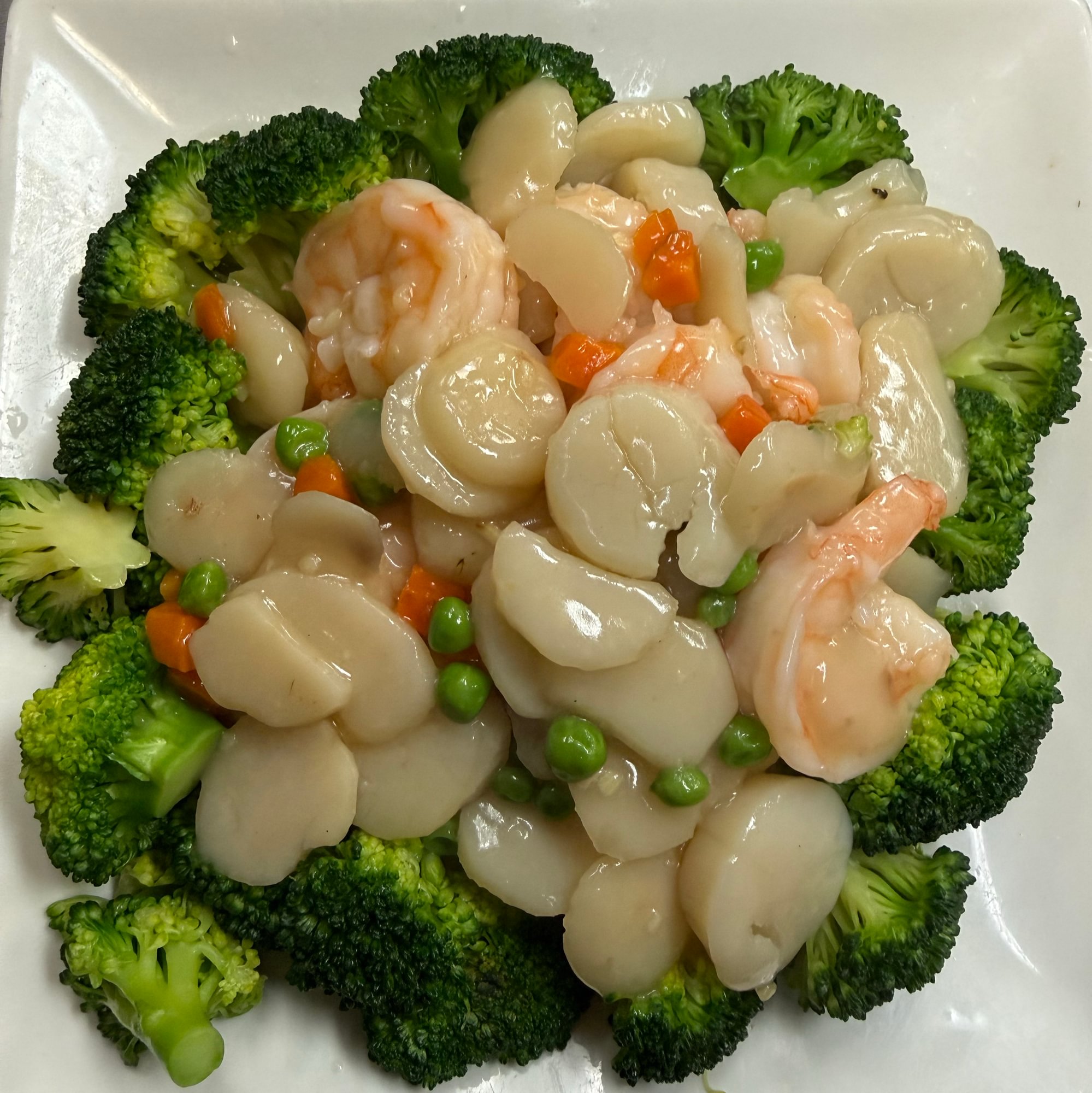 Sizzling Combination Seafood Platter Chef's Special
