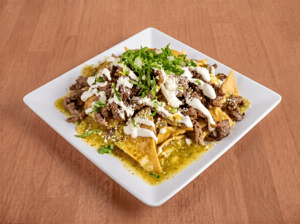Chilaquiles Con Carne / Meat Chilaquiles