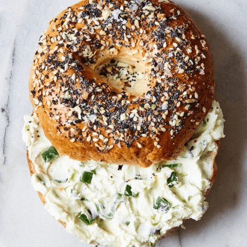 Bagel with Scallion