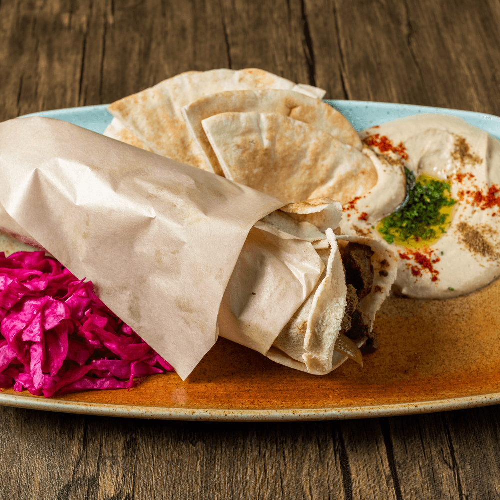 Beef Shawarma Wrap Combo