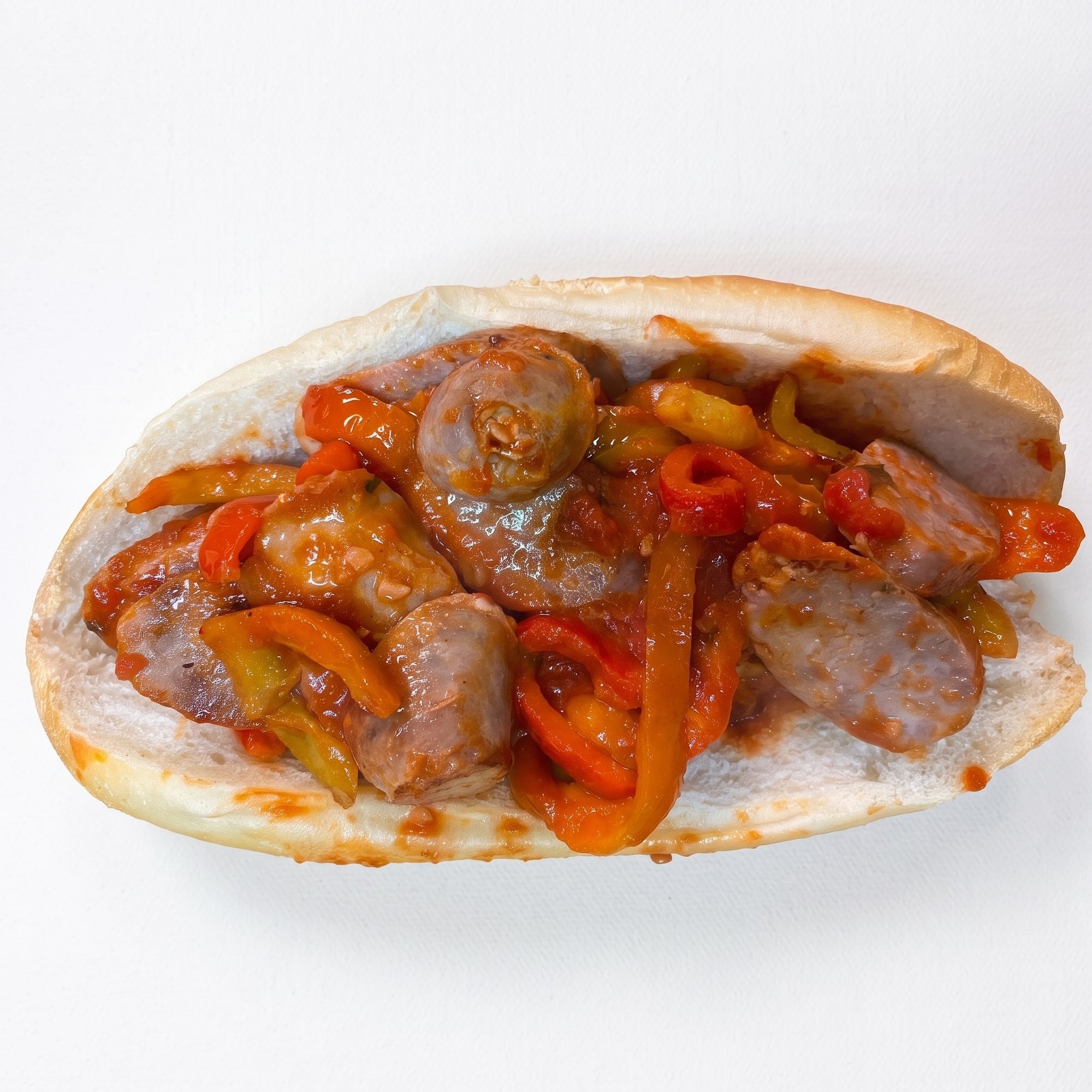 Sausage and Peppers Hero