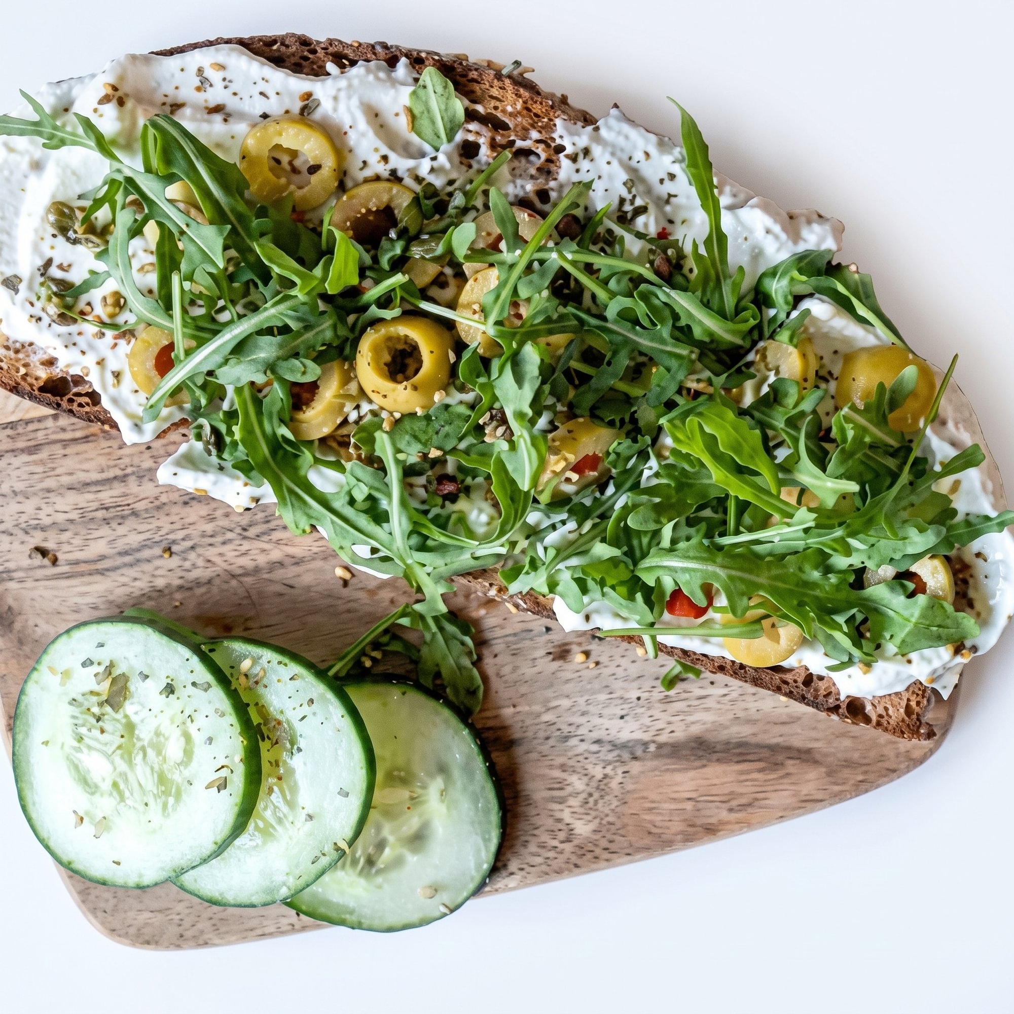 Green Olive Tartine