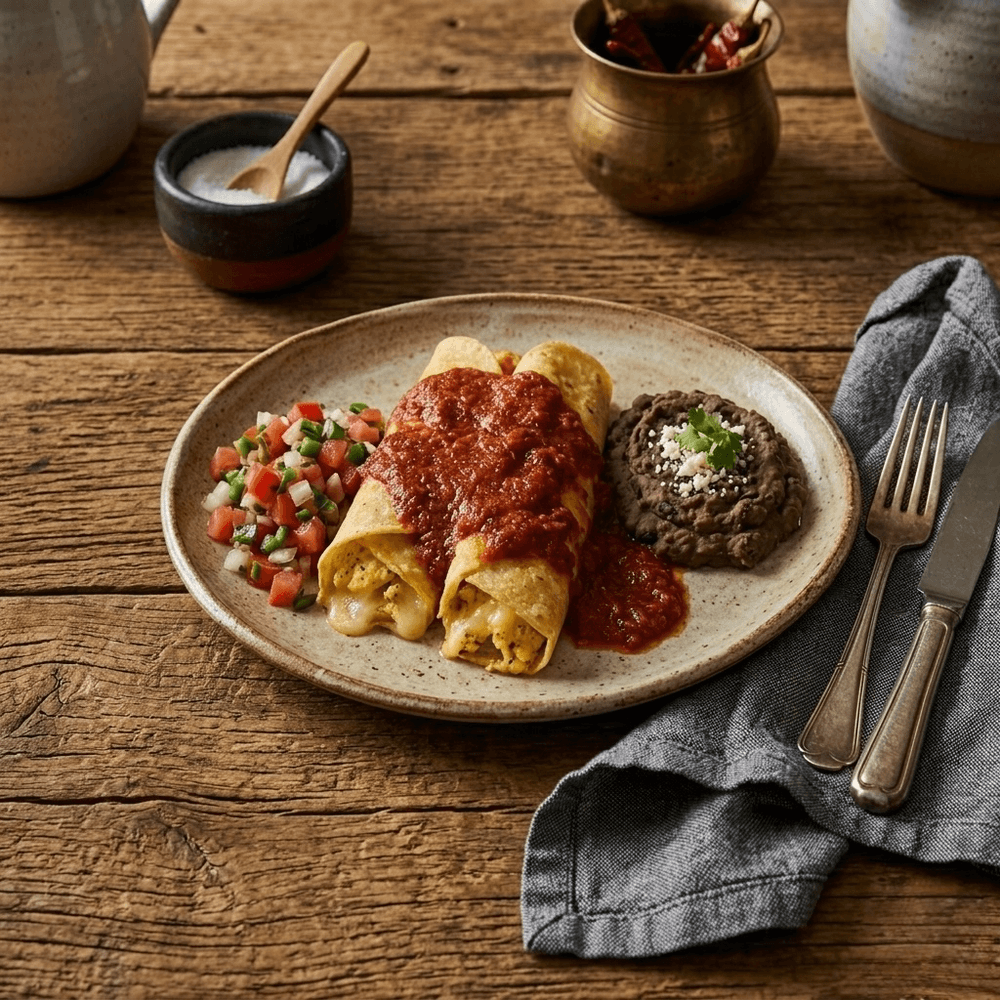 Enchilada de Desayuno