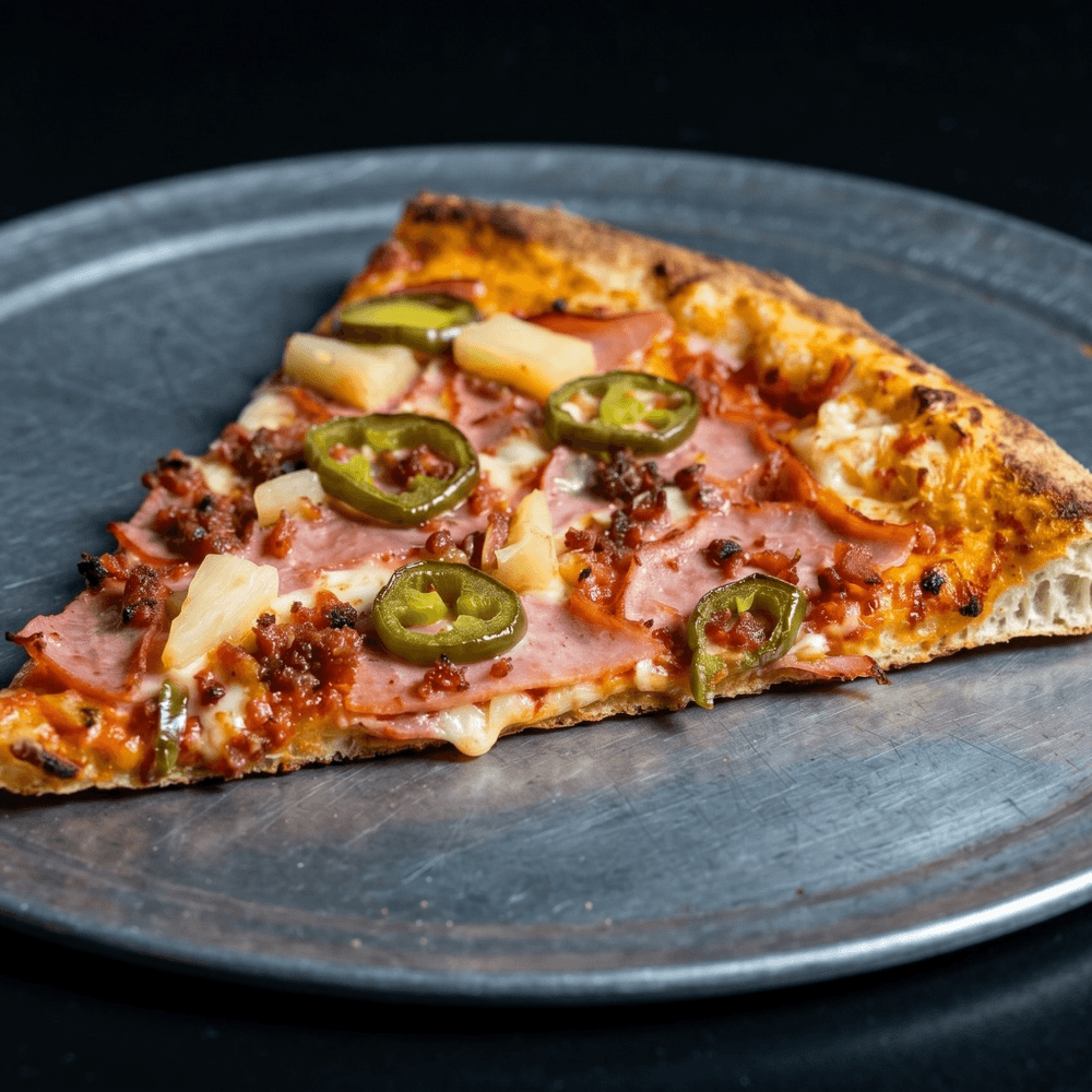 2+ Toppings Pizza Slice