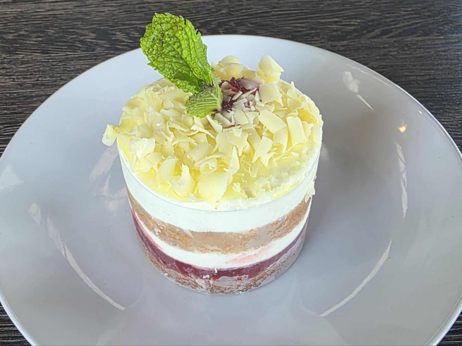 Lemon Ice Cream Cake