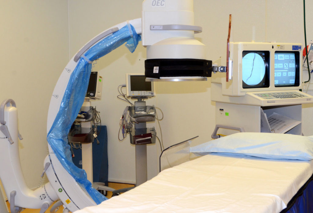 A surgery room at Azura Vascular Care South Philadelphia