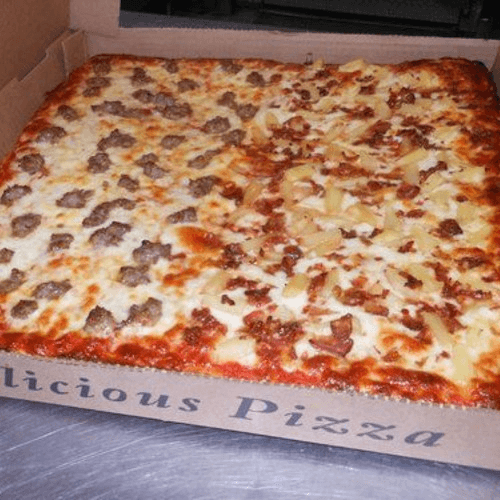 12 Cut Square Pizza