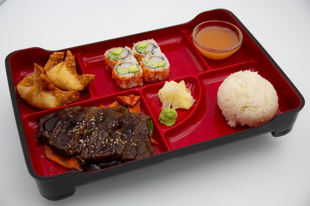 Bento Box A12- Teriyaki Steak