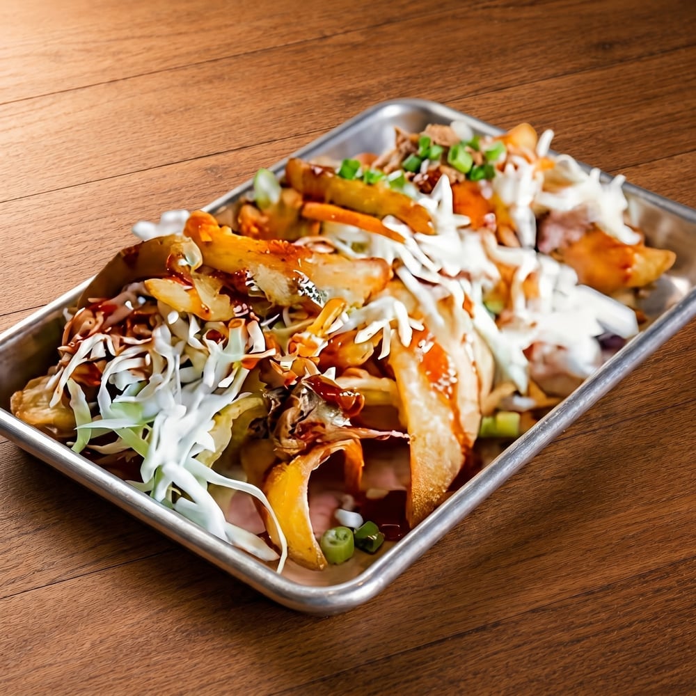 Basted Nachos
