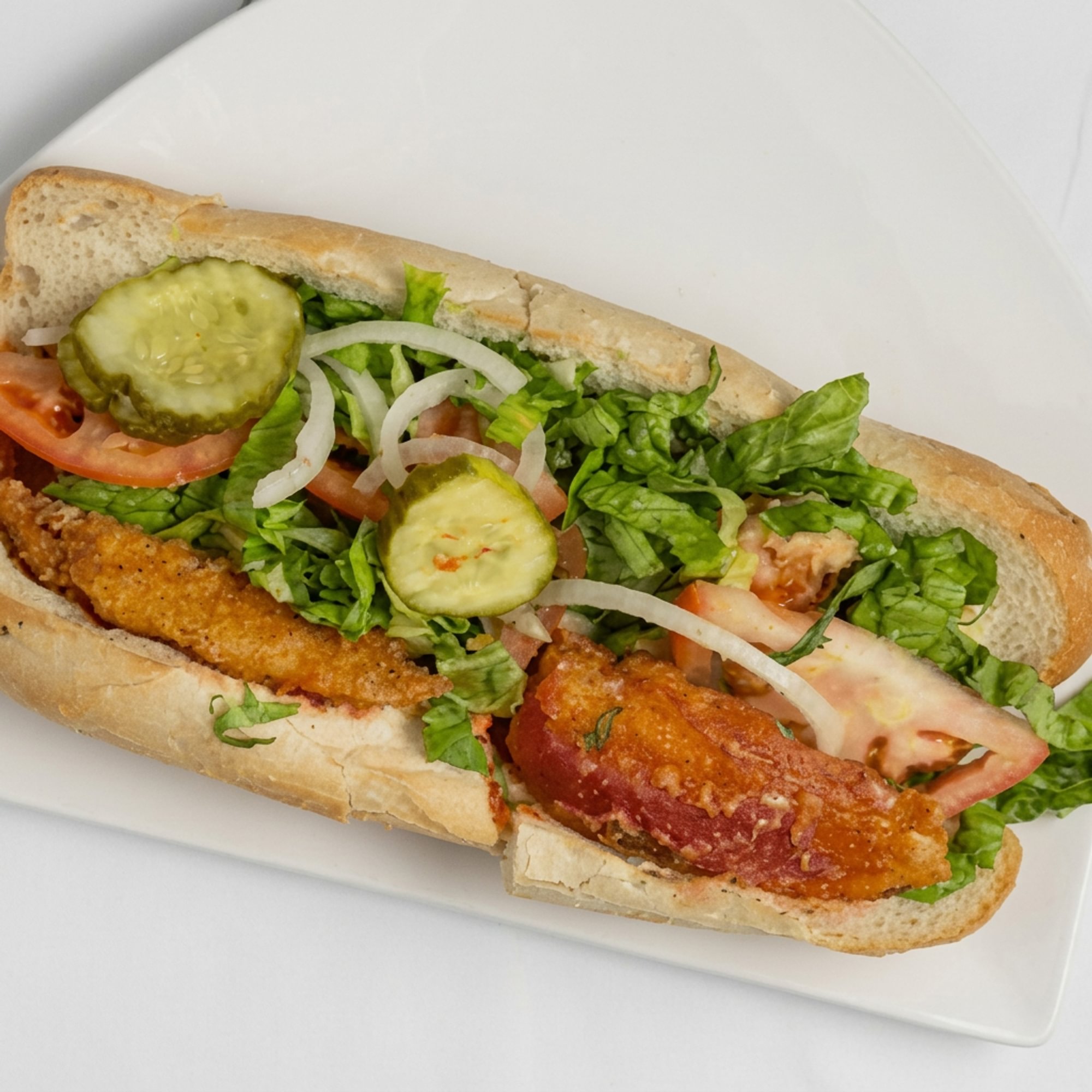 Fried Haddock Sub