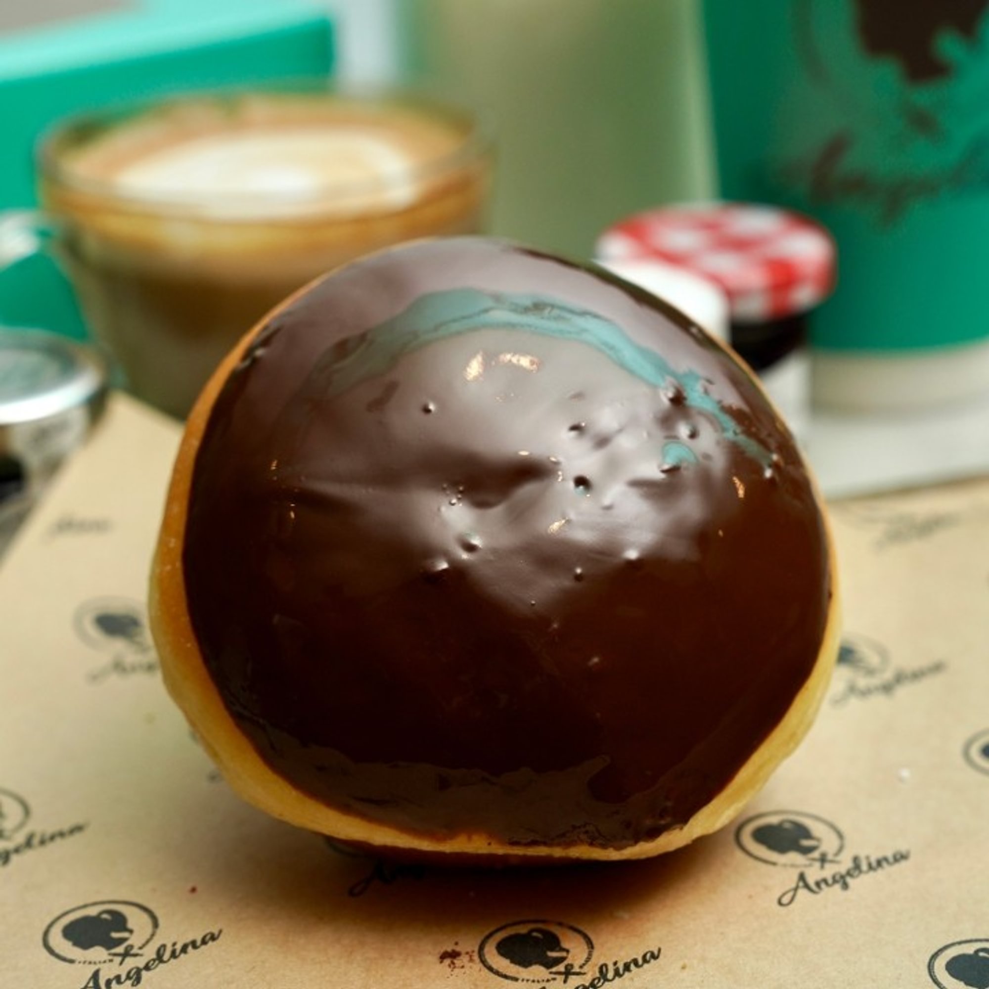 Boston Cream Bombolone