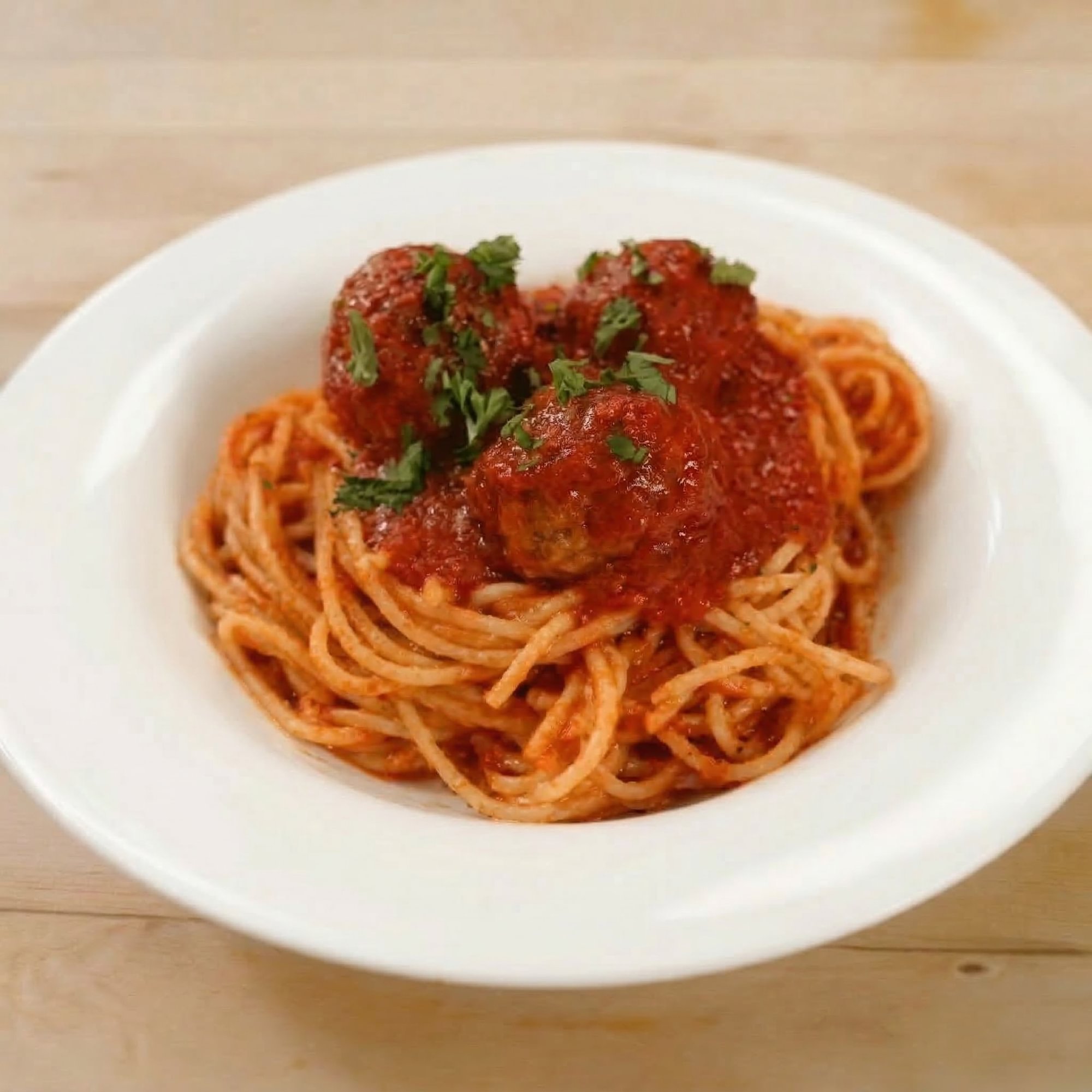 Pasta with Meatballs or Italian Sausage
