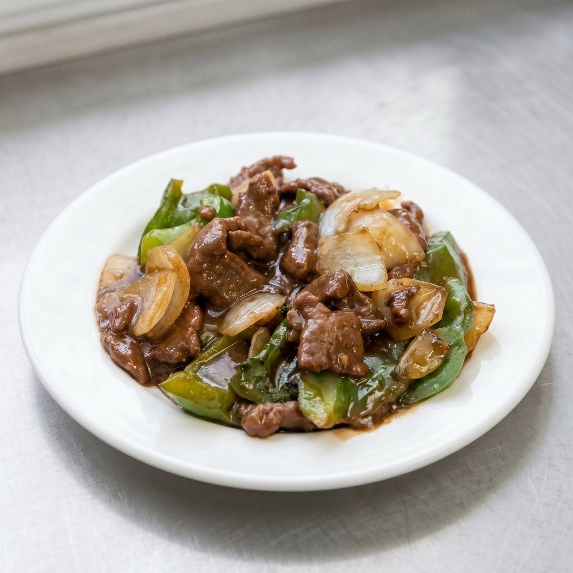 Pepper Steak Cantonese Style