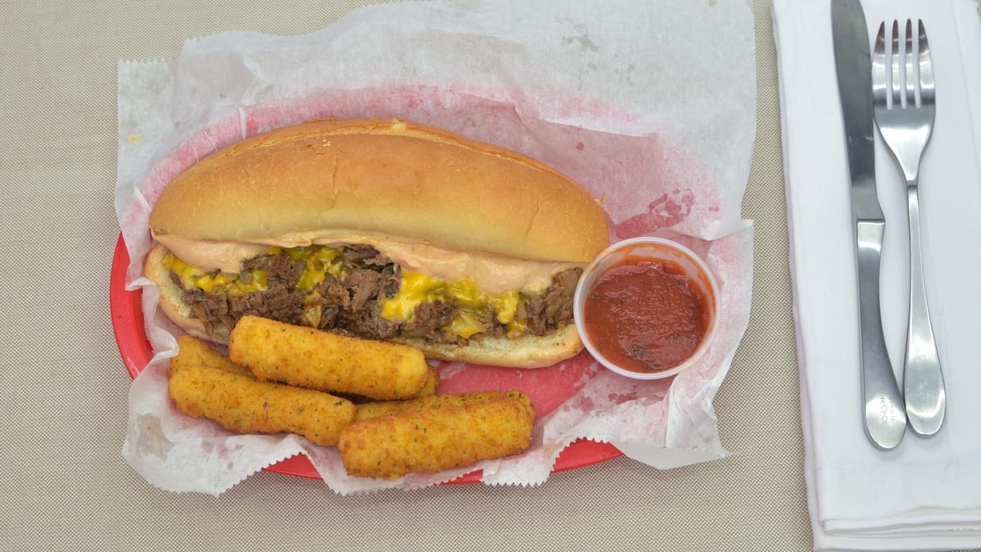 Philly Cheese Steak Sub