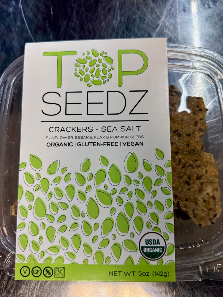 Top Seedz Crackers, Sea Salt