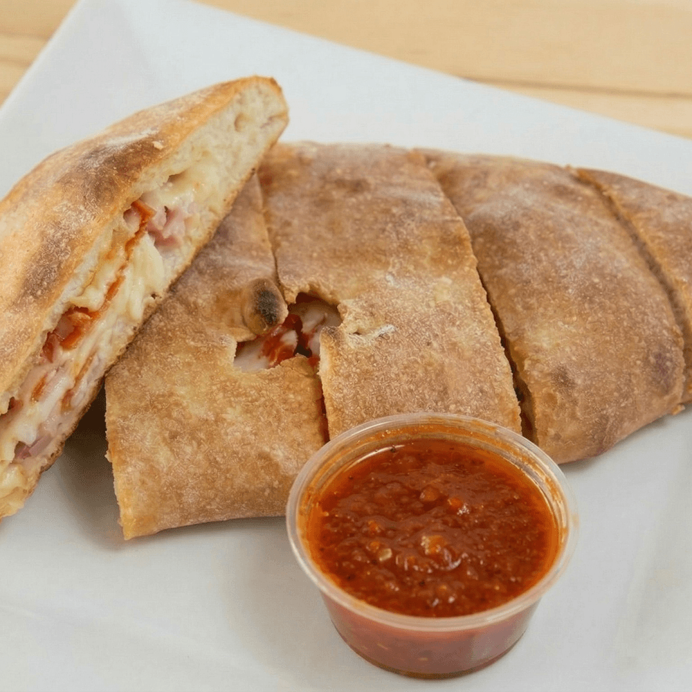 Ham, Pepperoni & Mozzarella Stromboli