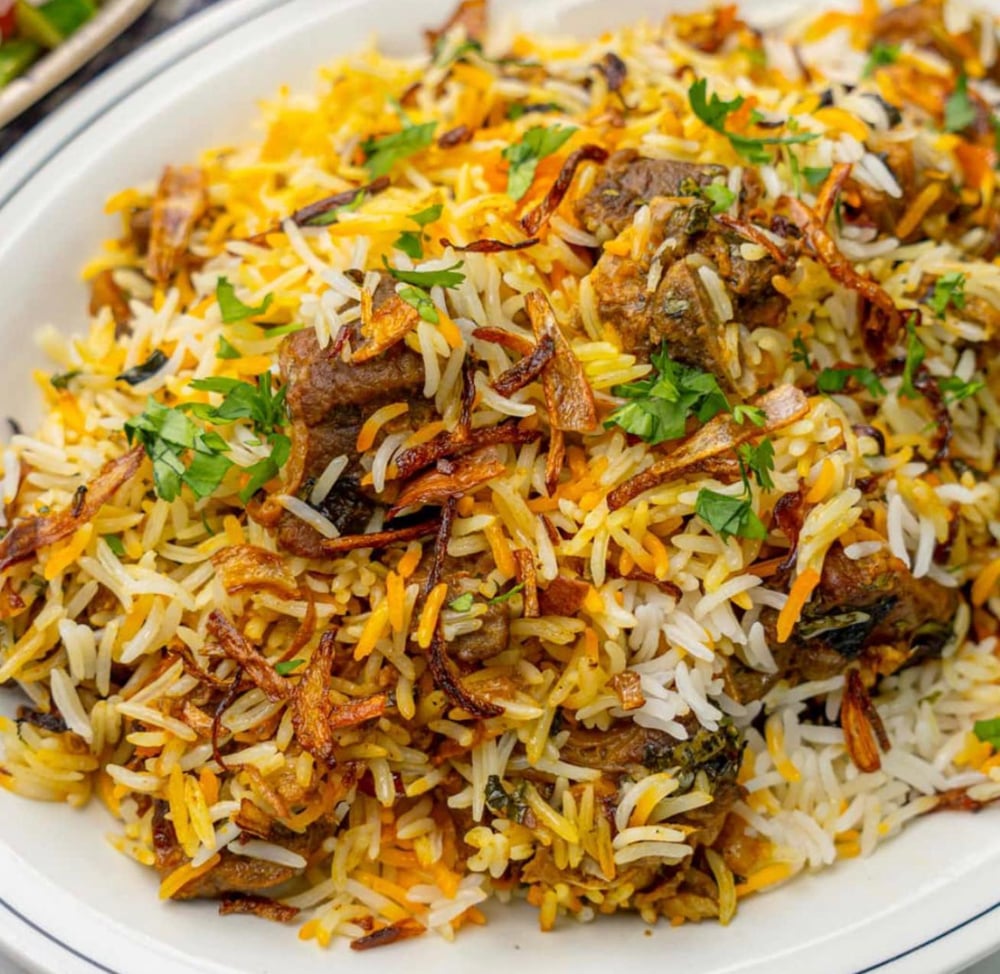 gongura goat briyani