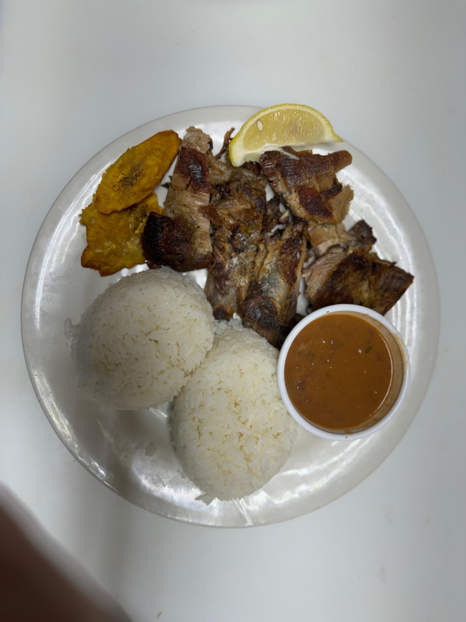 Pierna Cerdo Asada - Roasted Meat Pork on the Oven