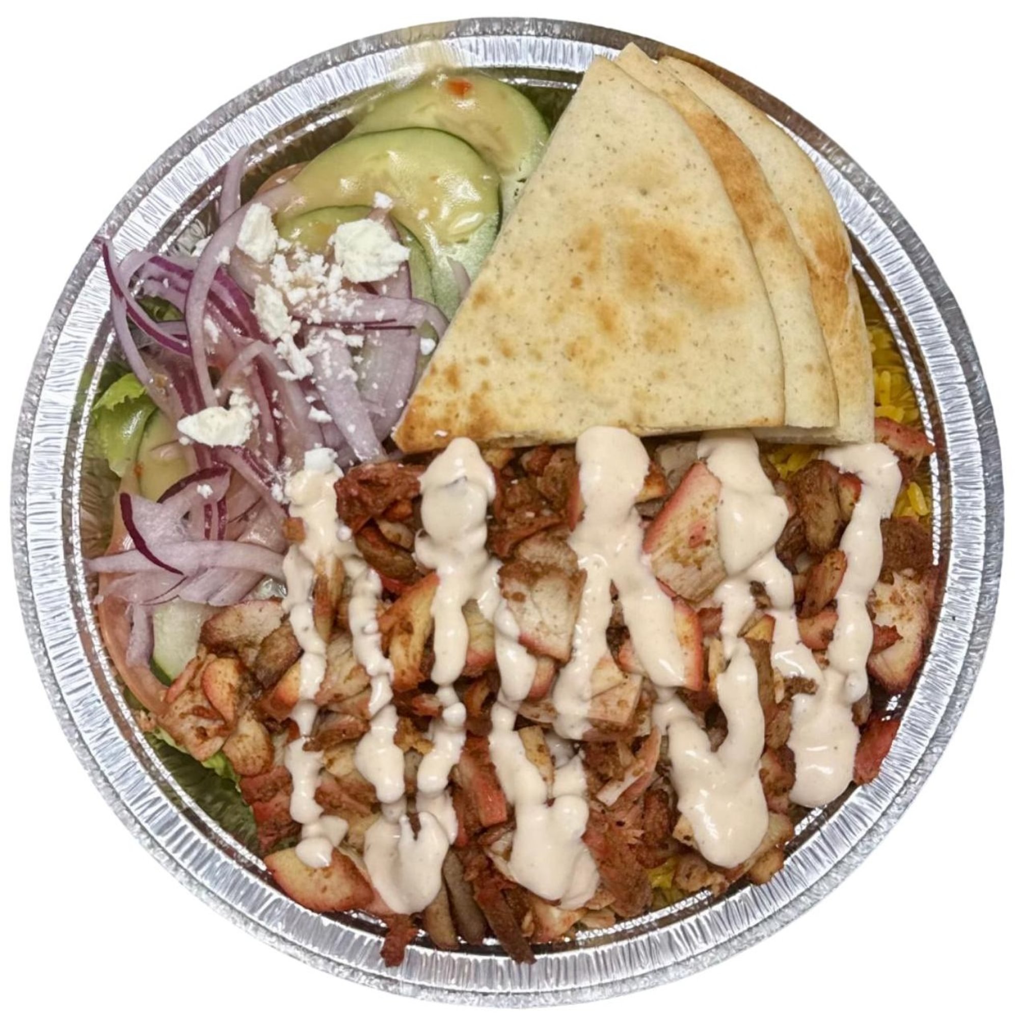 Gyro Over Rice