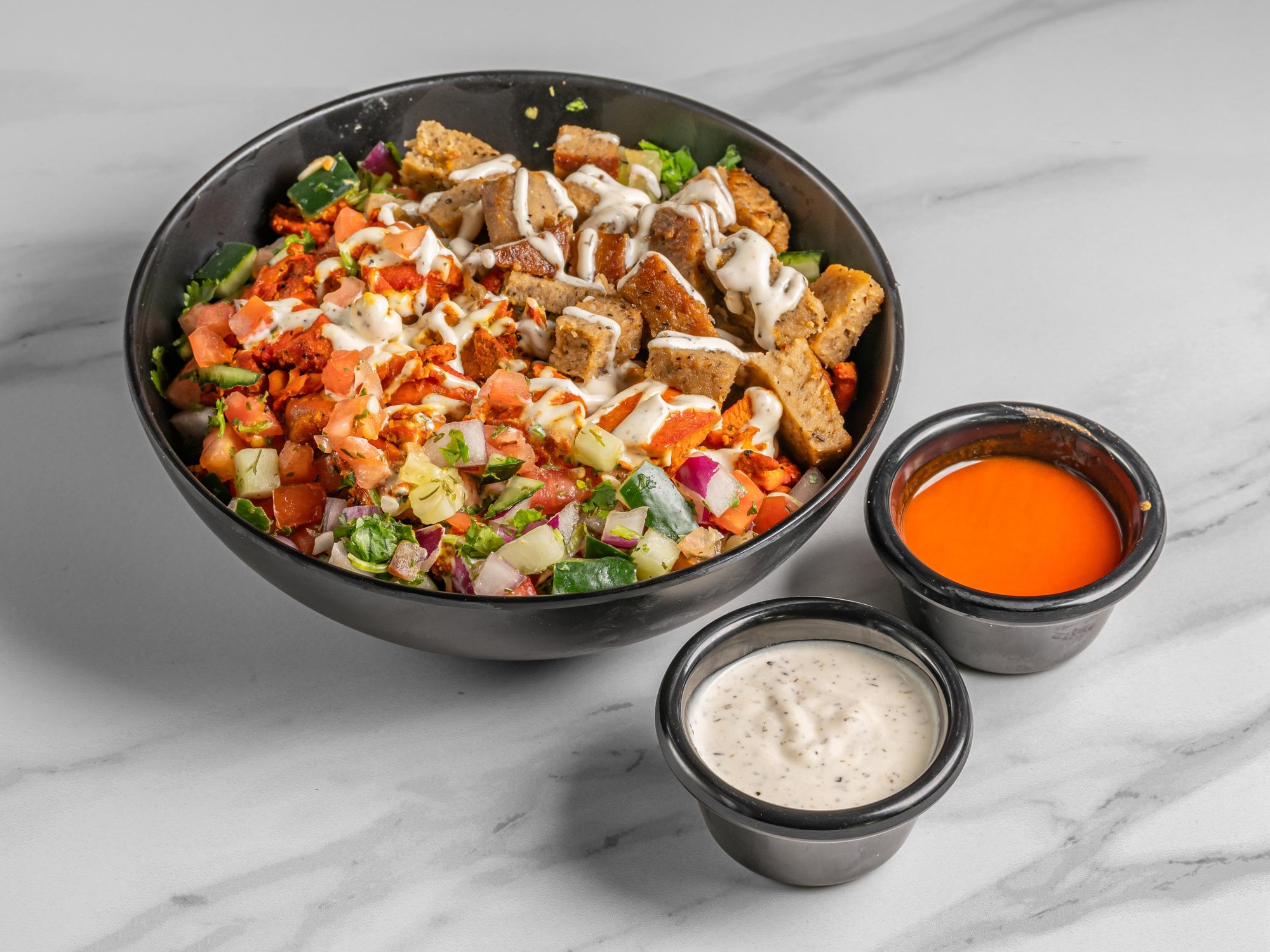 Mixed protein salad