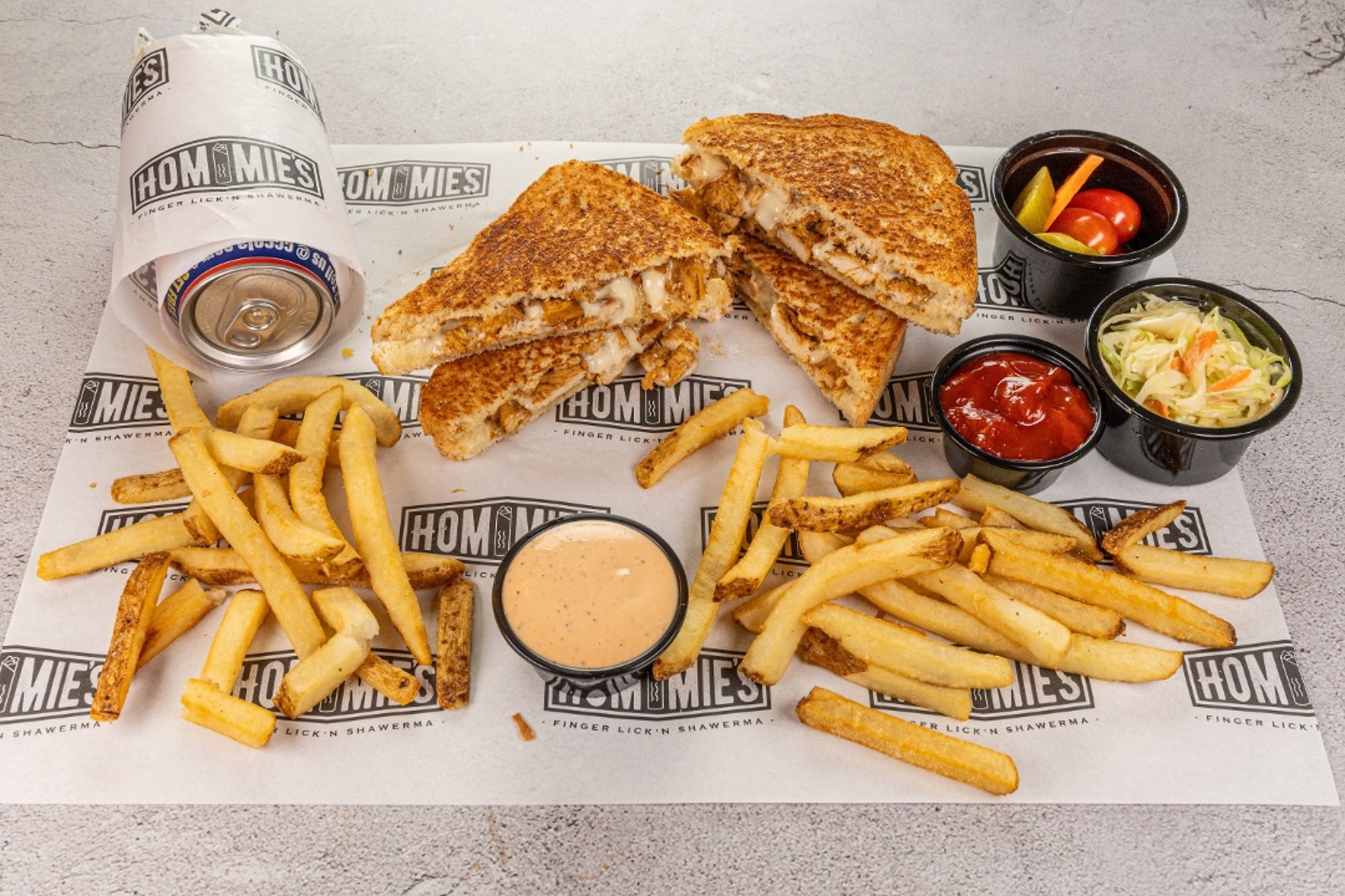 Chicken Crunchy Toast Combo