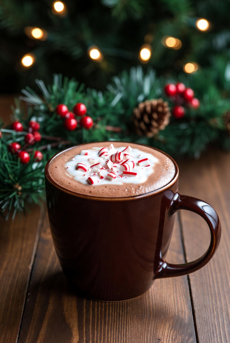 Peppermint Hot Chocolate