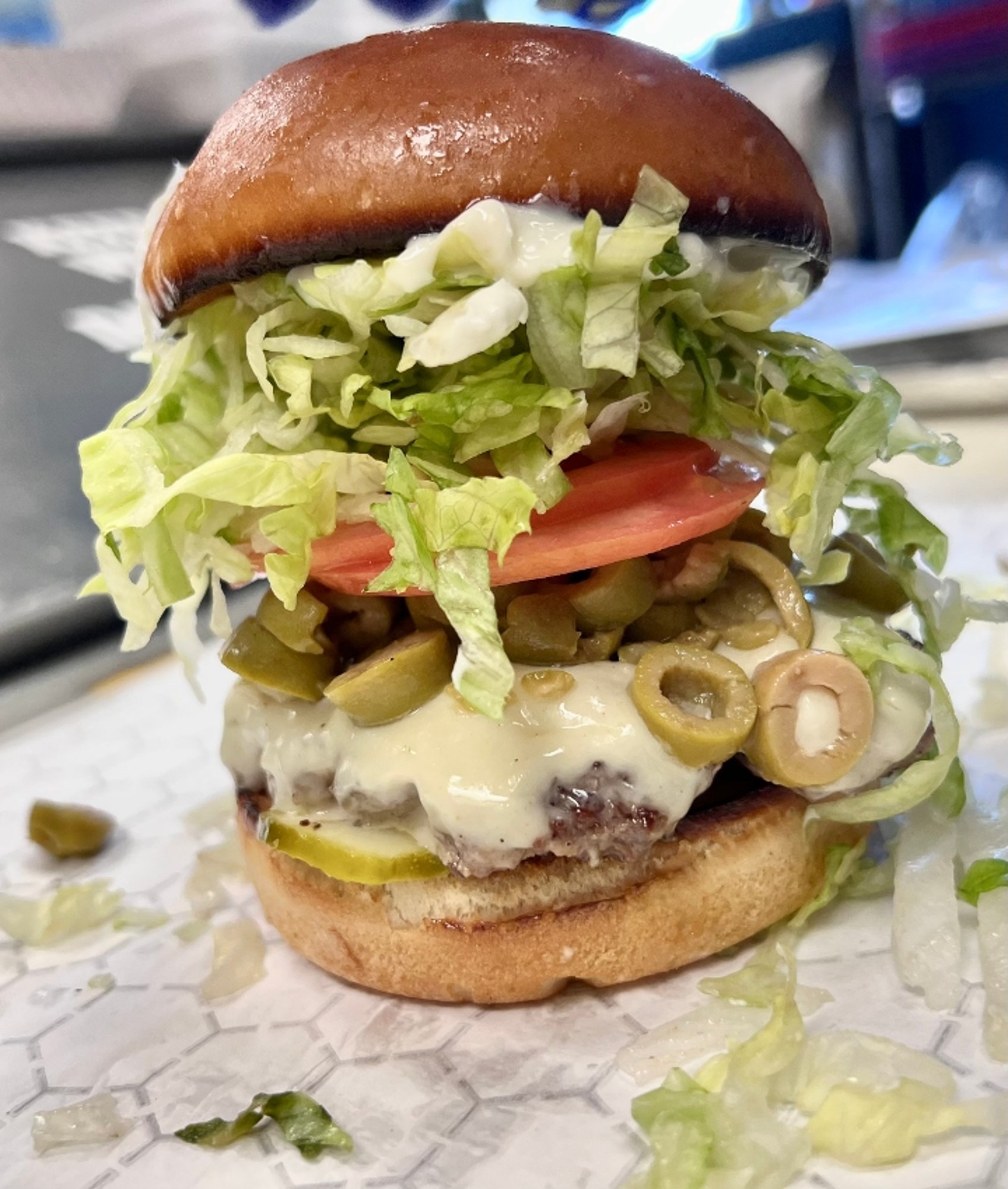 Olive Burger