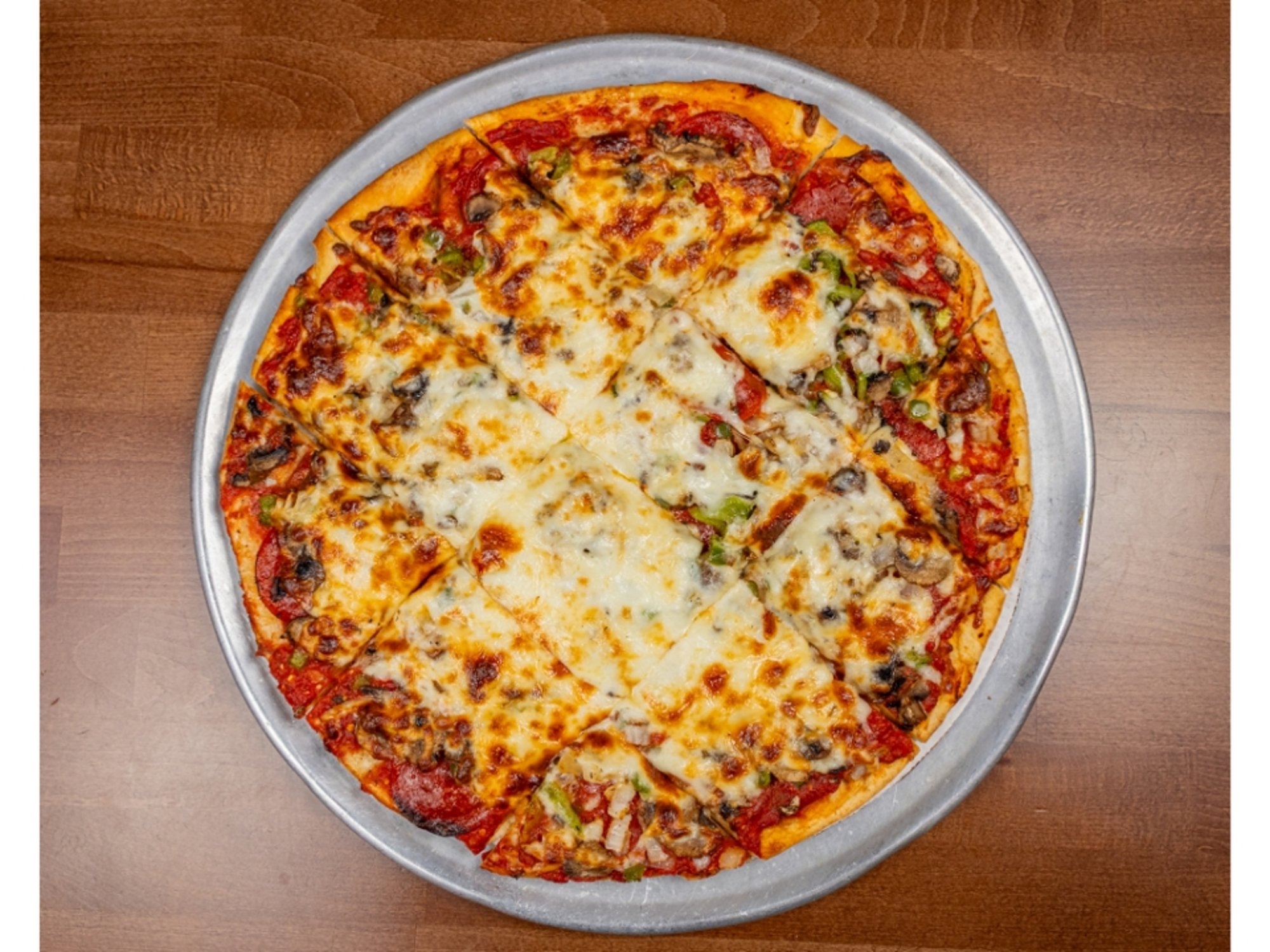 Small Supreme Thin Crust PIzza