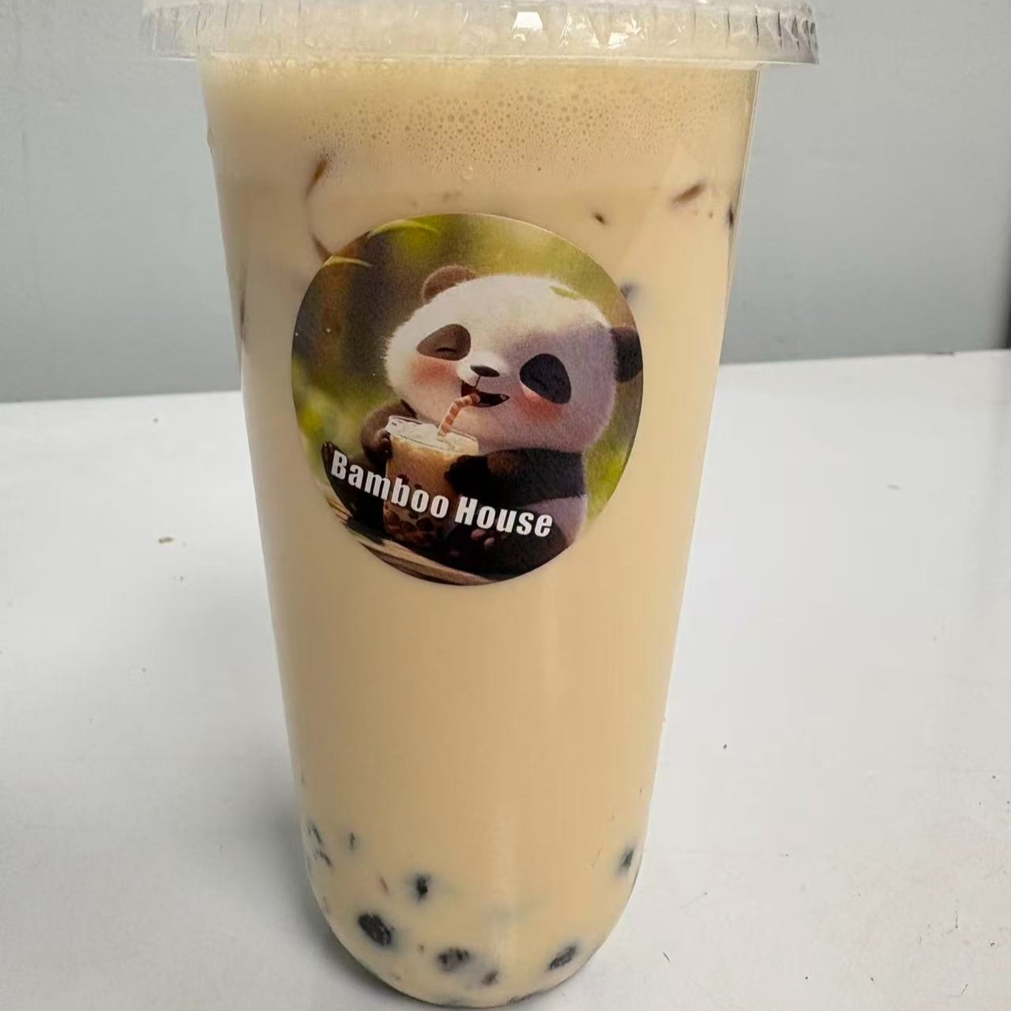 Golden Passion Fruit Boba Milk Tea
