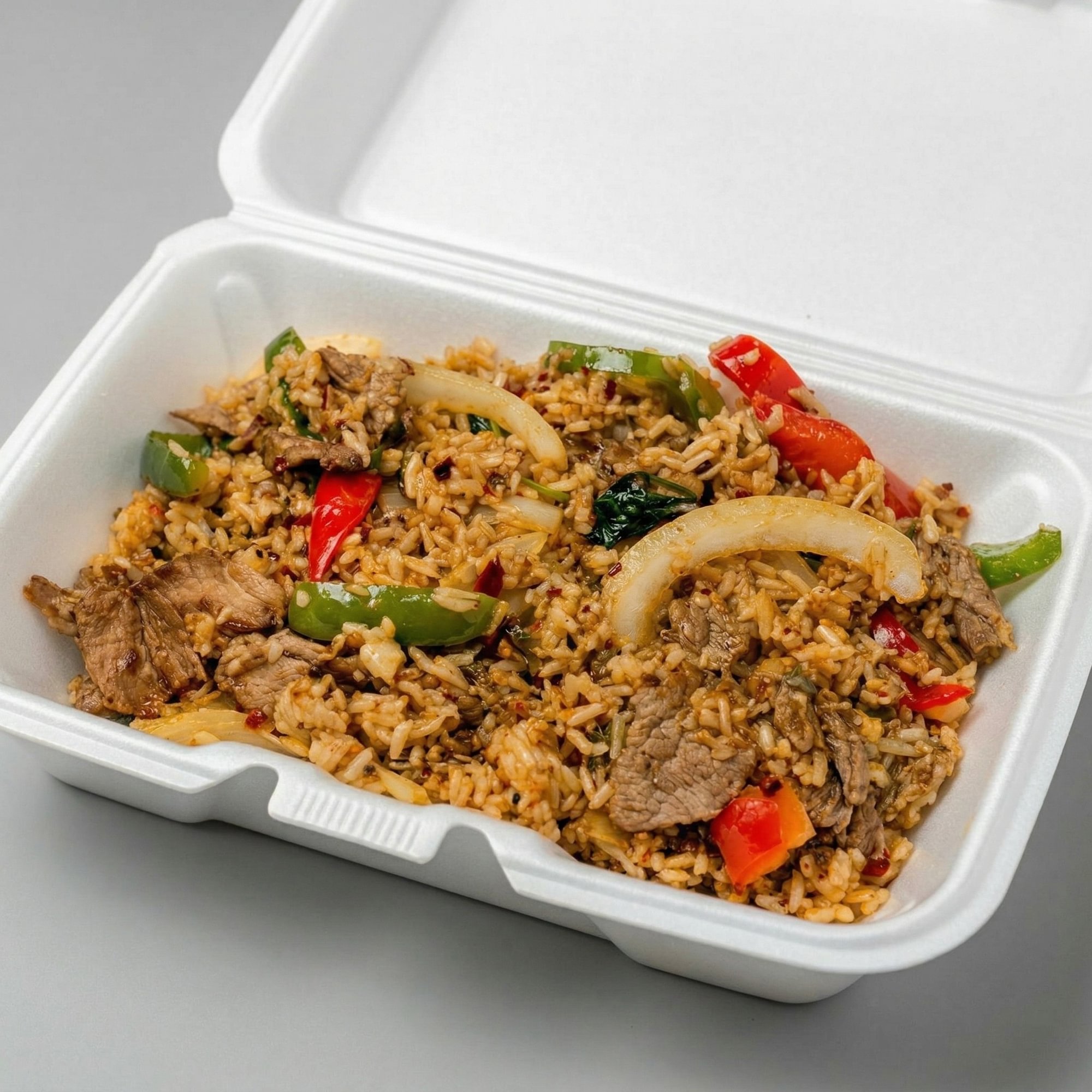 Basil Fried Rice (Spicy Fried Rice)