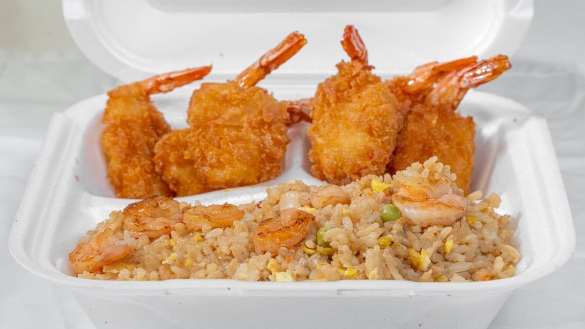Shrimp Fried Rice & Shrimp