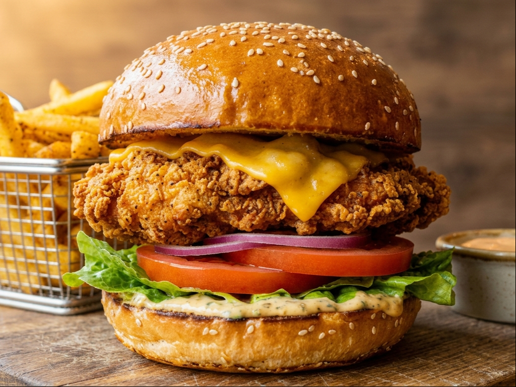 Crispy Chicken Burger