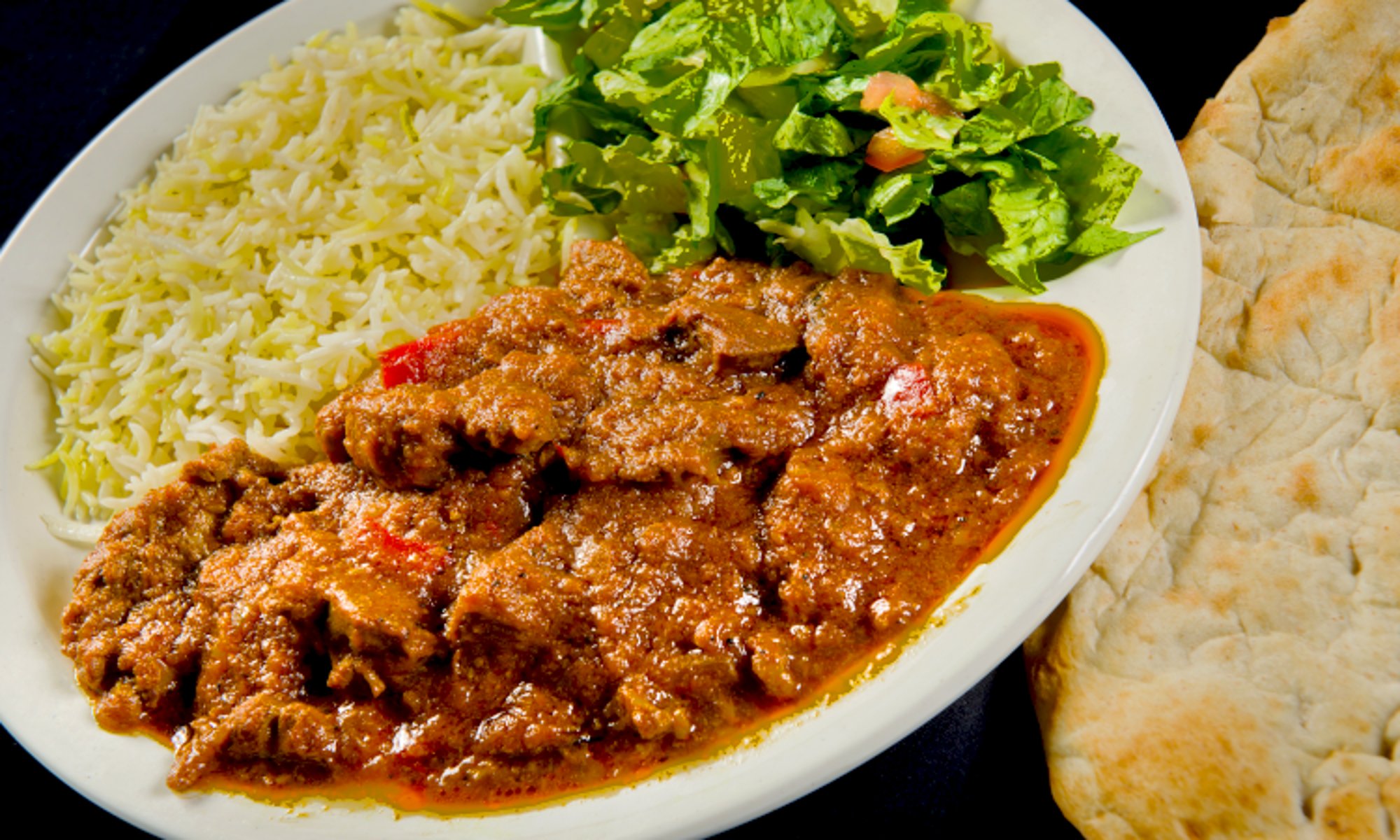 Lamb Curry Platter