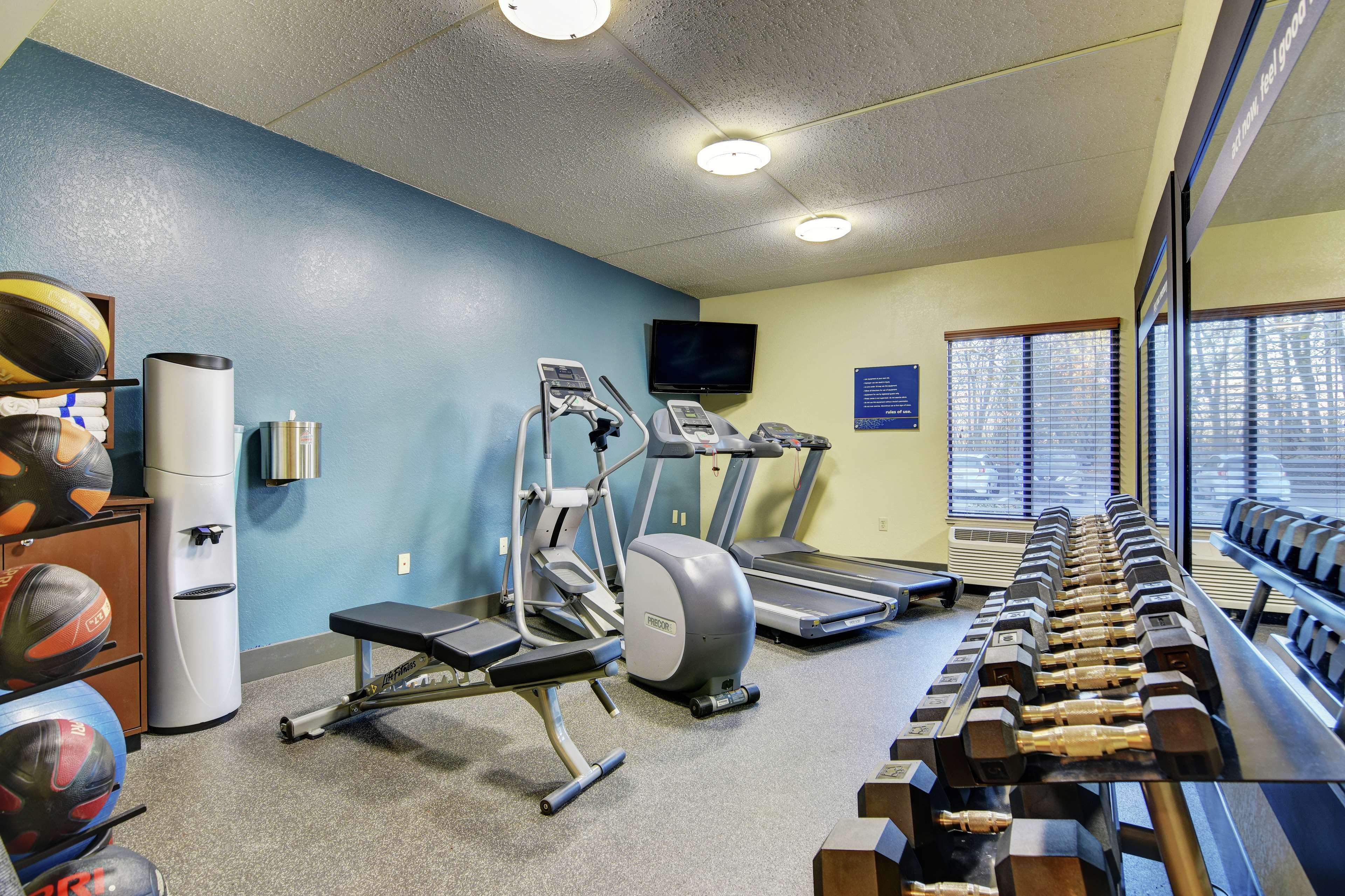 Health club  fitness center  gym