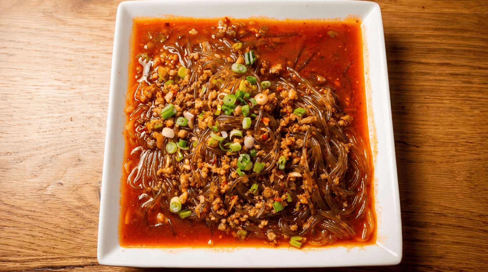 Crystal Glass Noodles w/ Minced Pork