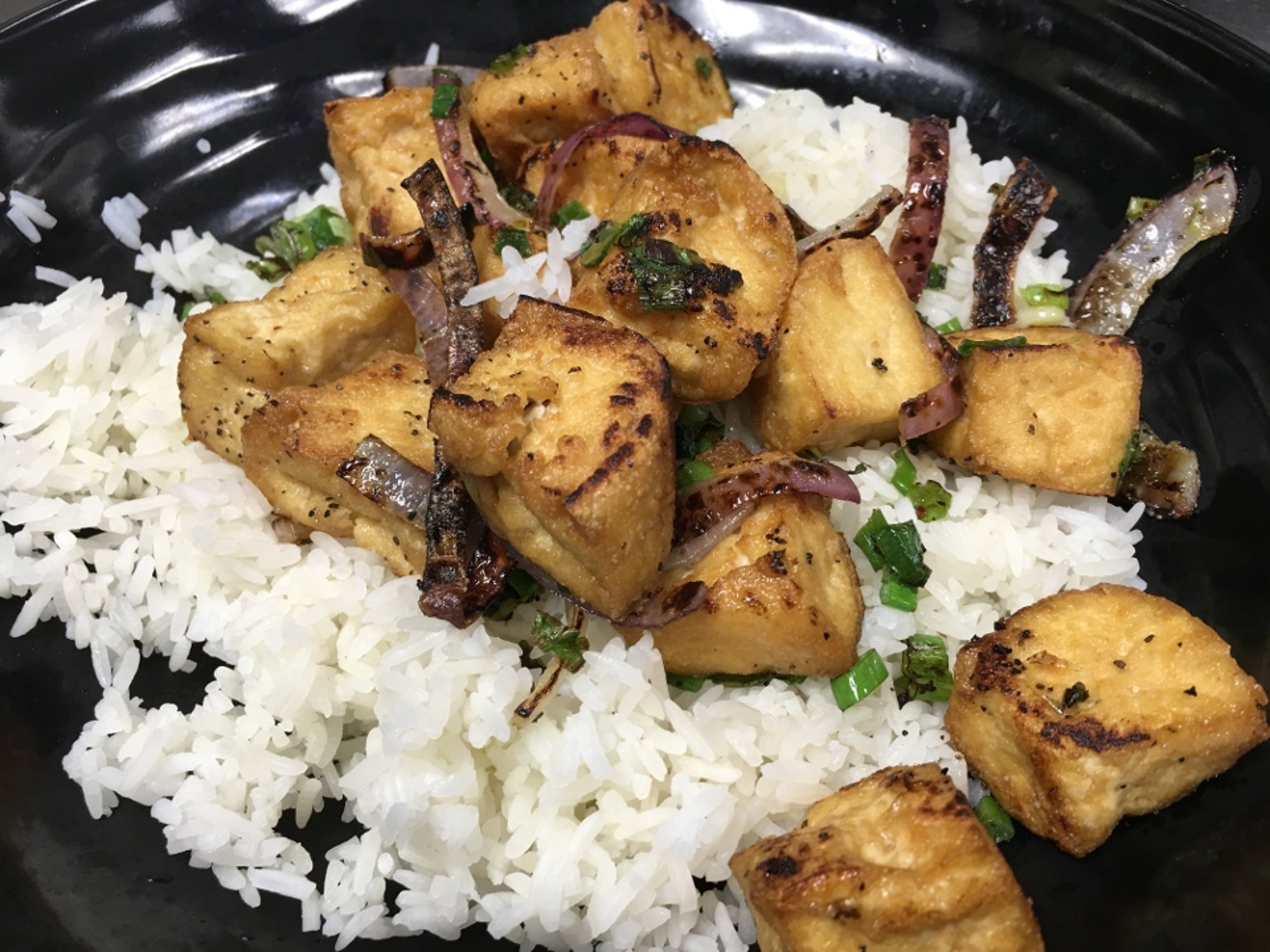 SALT-N-PEPPER TOFU