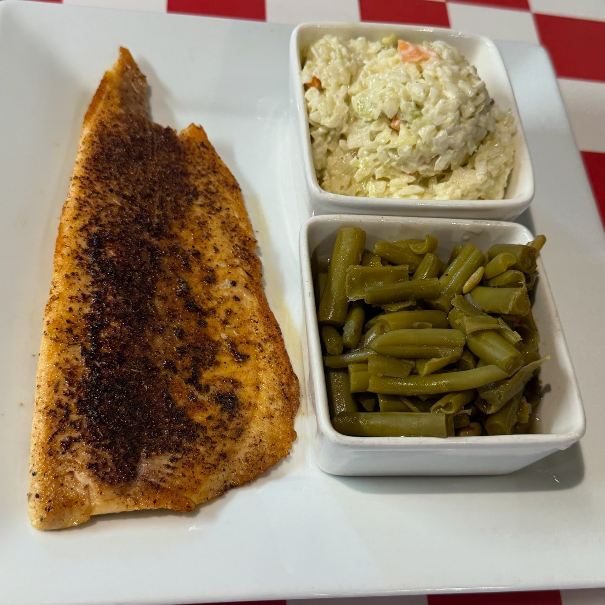 Blackened Trout