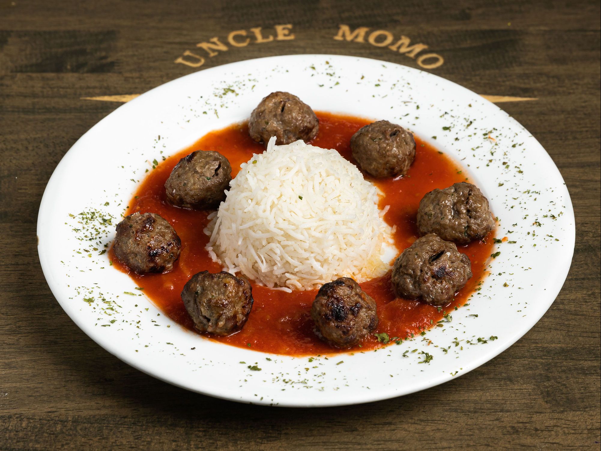 Lamb Kofta Kabab Plate