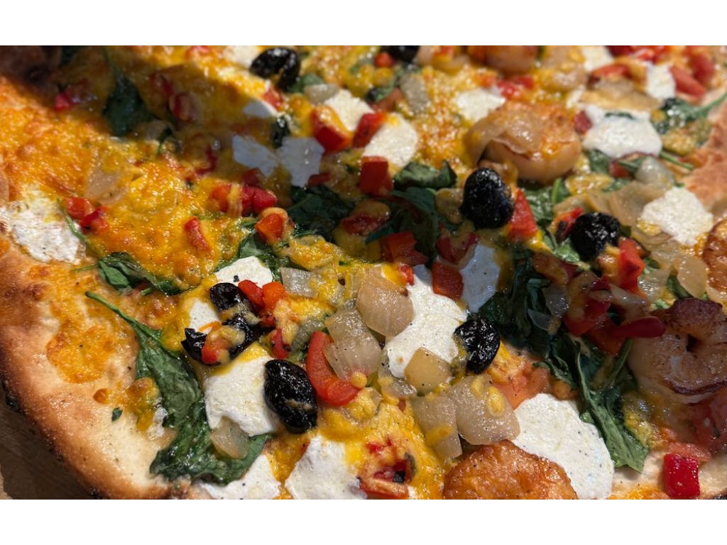 Shrimp Florentina Pizza Small 12"