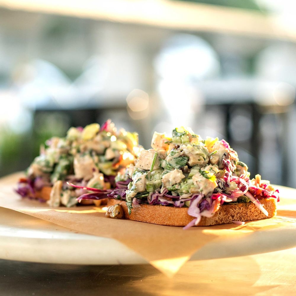 Chicken Salad Toast