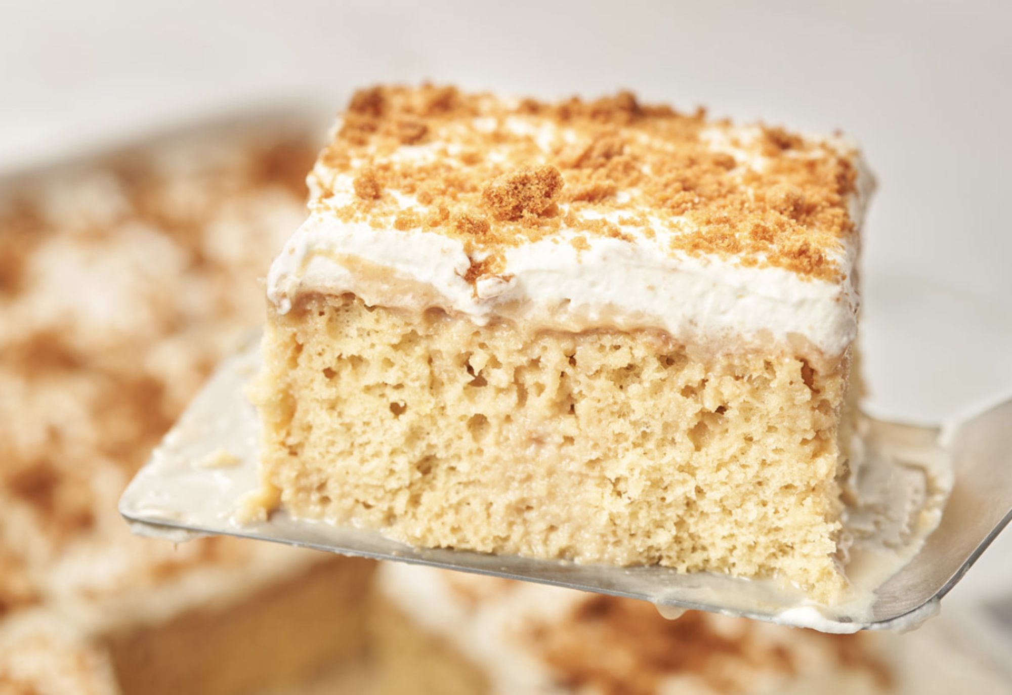 Lotus Biscoff Tres Leches Cake