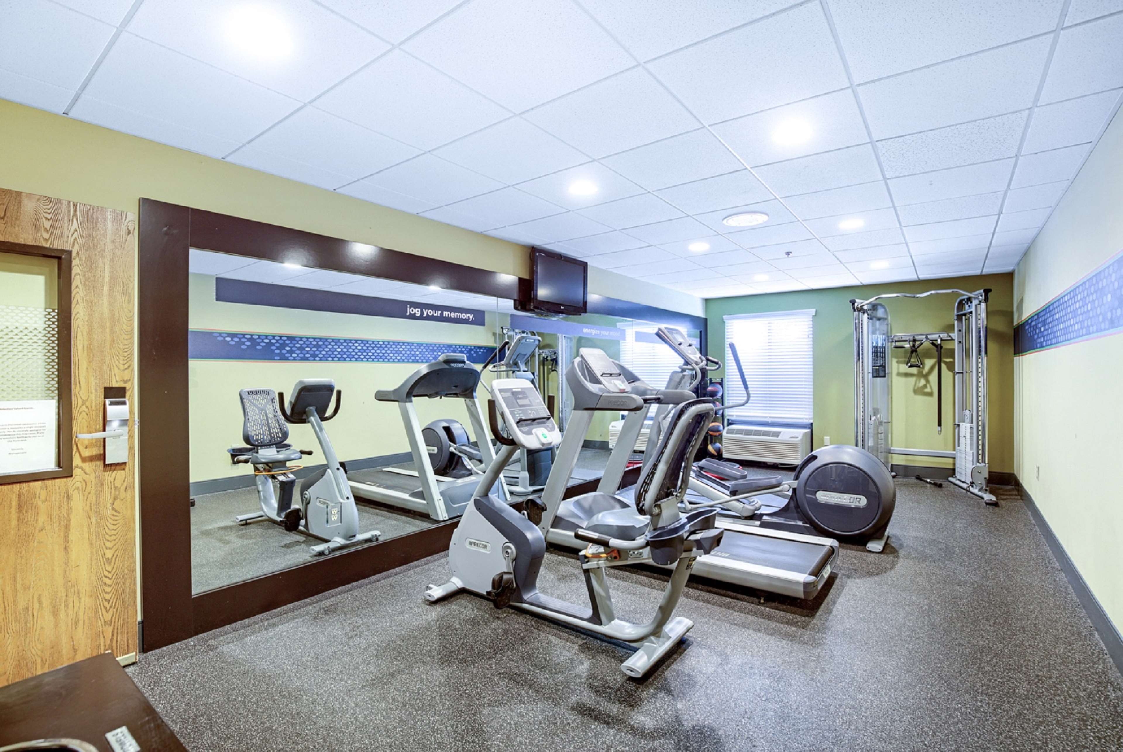 Health club  fitness center  gym