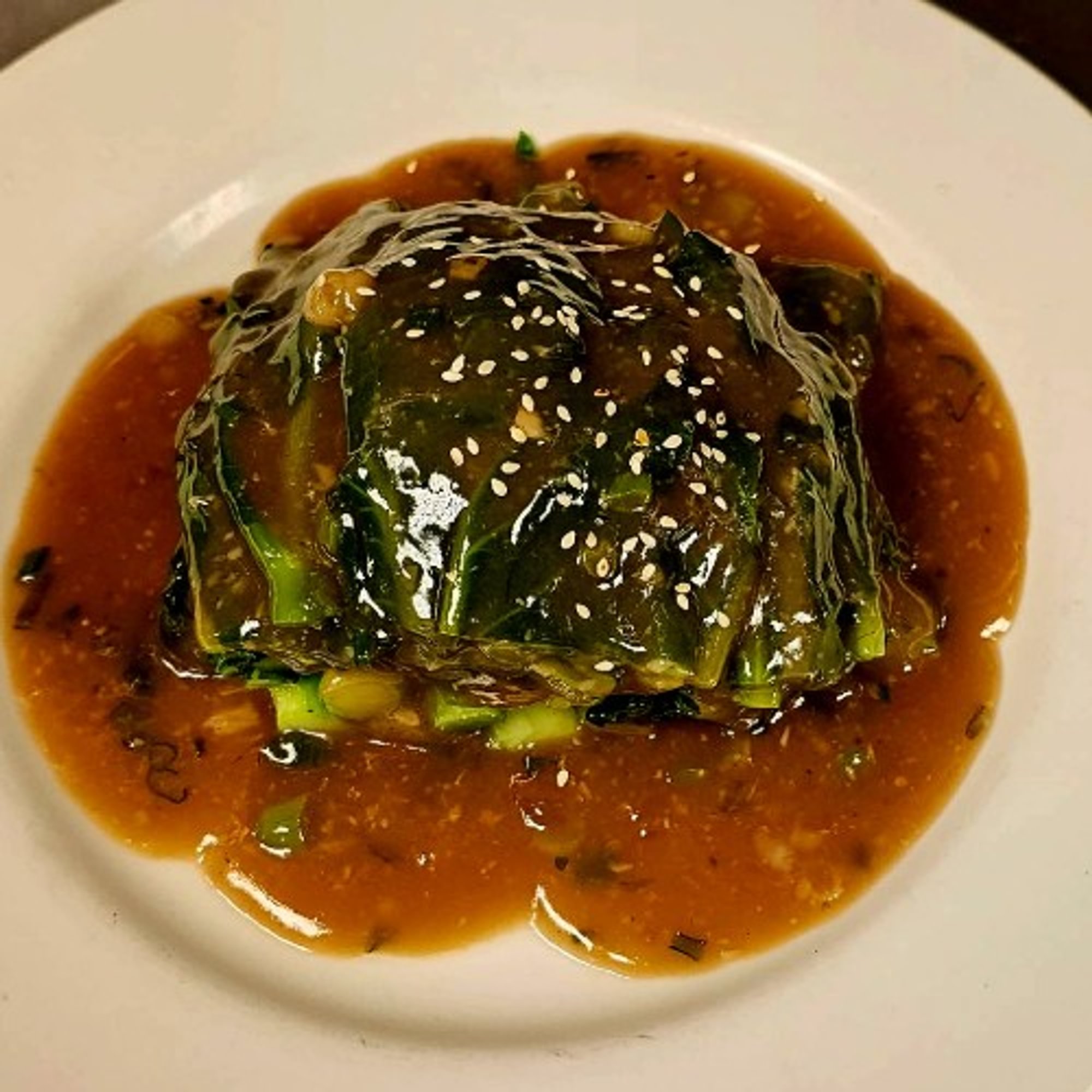 V4. Chinese Broccoli with Oyster Sauce
