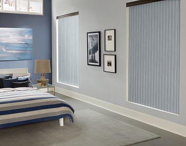 Sleep easy in a cool, dark room. These stunning Vertical Blinds keep wandering eyes and neighborhood lights out so you can wind down in peace.  BudgetBlindsPointLoma   VerticalBlinds  BlindedByBeauty  FreeConsultation  WindowWednesday