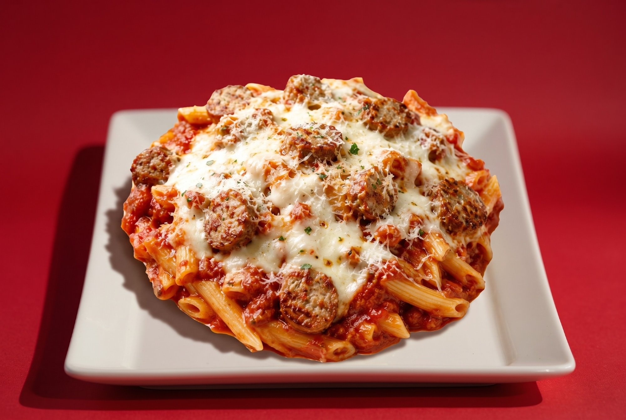 Sausage Parmigiana Pasta